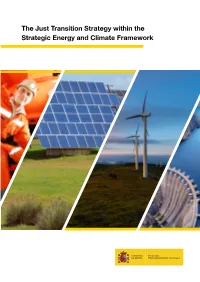 The Just Transition Strategy Within the Strategic Energy and Climate Framework