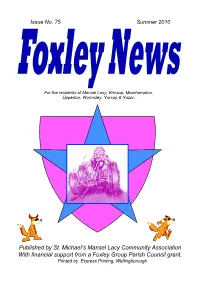 Published by St. Michael's Mansel Lacy Community Association With