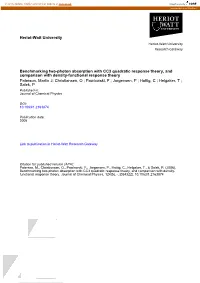 Heriot-Watt University Benchmarking Two-Photon Absorption with CC3