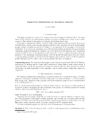 Profinite Properties of Discrete Groups