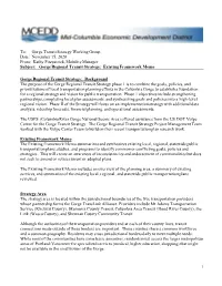 Existing Framework Memo Draft 11