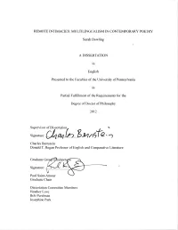Sarah Dowling Dissertation Chapter on Neighbour Procedure