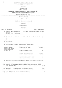 SCHEDULE 13G (RULE 13D-102)