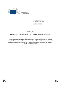 201 Final 2021/0077 (BUD) Proposal for a DECISION of THE