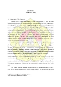Chapter I Introduction