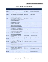 DOE Hydrogen Program 2010 Annual Merit Review and Peer Evaluation