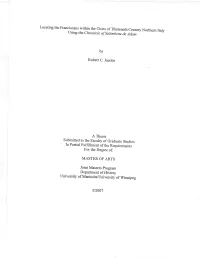 Submitted Ro the #"Ïlì;Ïi"Raduare Srudies in Partial Fulfillment of the Requirements for the Degree Of