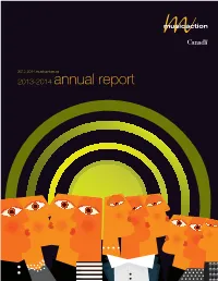 2013-2014 Annual Report