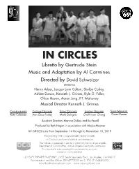 In Circles Template.Indd