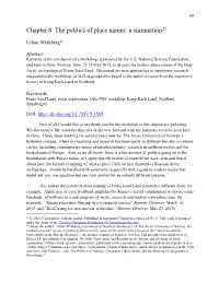 Proceedings of a Workshop on the Historic Place Names of Franz Josef Land