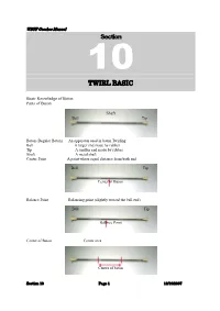 Section TWIRL BASIC
