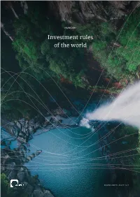 Investment Rules of the World