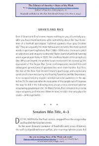 Senators Win Title, 4–3