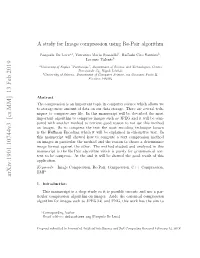 A Study for Image Compression Using Re-Pair Algorithm