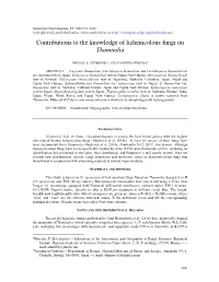 Contributions to the Knowledge of Lichenicolous Fungi on Thamnolia