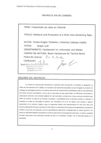 Research and Production of a Multi-View Streaming Page