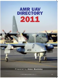 Amr Uav Directory 2011