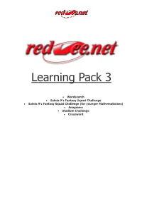 Learning Pack 3