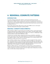 6 Regional Commute Patterns