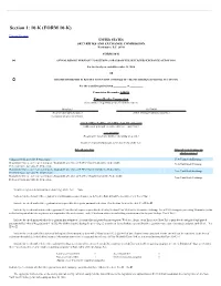 Section 1: 10-K (FORM 10-K)