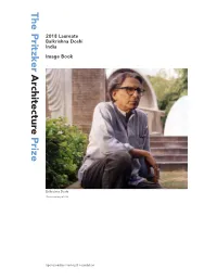 2018 Laureate Balkrishna Doshi India Image Book