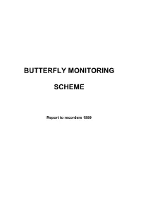 Butterfly Monitoring Scheme