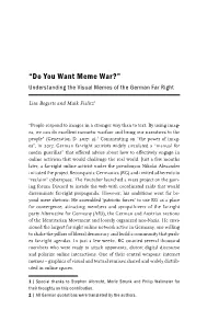 “Do You Want Meme War?” Understanding the Visual Memes of the German Far Right