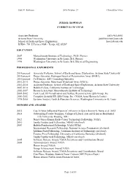 Judd D. Bowman 2018 October 29 Curriculum Vitae Page 1 of 38