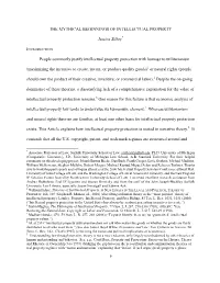 The Mythical Beginnings of Intellectual Property