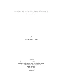 Reflection and Introspection in the Film Scores Of