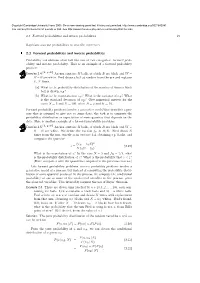 Inverse Probability, Entropy