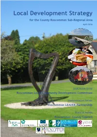 Roscommon Local Development Strategy National Regional Local Dept