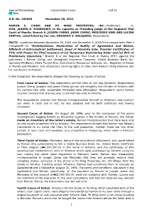 Special Proceedings Consolidated Cases LLB 3C #1 Neri G.R. No