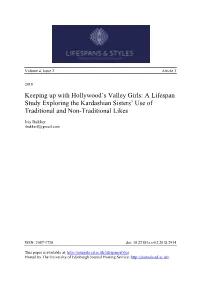 A Lifespan Study Exploring the Kardashian Sisters' Use Of