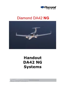 Handout DA42 NG Systems
