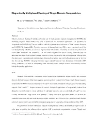Magnetically Multiplexed Heating of Single Domain Nanoparticles