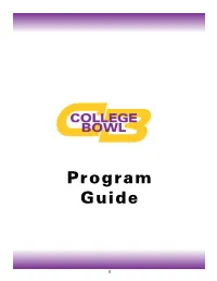 Program Guide