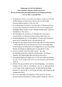 Bistümer Köln, Paderborn, Münster, Aachen Und Essen Für Den Grundrechtlich Geschützten Bereich Der Religionsausübung I