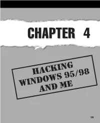 Hacking Windows95/98 Andme