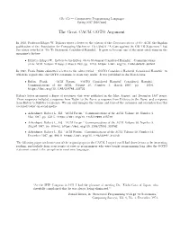The Great CACM GOTO Argument