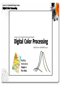 Digital Color Processing