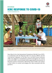 ICRC Myanmar COVID-19 Response