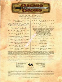 Sample File JASON WILEY PRODUCTION MANAGER ORIGINAL INTERIOR DESIGN CHAS DELONG SEAN GLENN Sources: Sword and Fist by Jason Carl; Tome and Blood by Bruce R