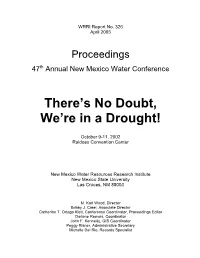 There's No Doubt, We're in a Drought!