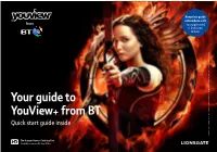 Your Guide to Youview+ from BT