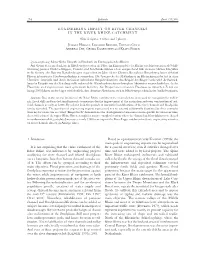 1 Introduction It Is Not Surprising That the Entire Catchment of the River Rhine Was Influenced by Engineering Projects Modifyin