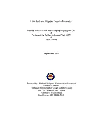 Initial Study and Mitigated Negative Declaration