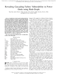 Revealing Cascading Failure Vulnerability in Power Grids Using
