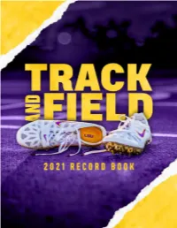 2021 Track & Field Record Book