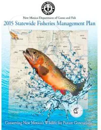 Appendix I. 2015 Stocking Schedule
